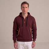 Celvoir | Sweat À Capuche Demi-Zip Pour Hommes