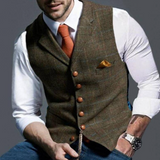 CELVOIR | GILET SLIM À BOUTONS POUR HOMME