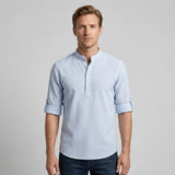 Celvoir | Chemise Ajustée Avec Manches Retroussables Pour Hommes