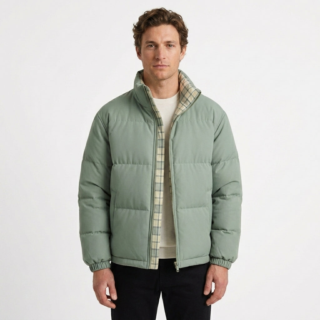 Veste Isolante À Ligne Épurée