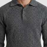 Pull Ajusté Texturé Pour Homme
