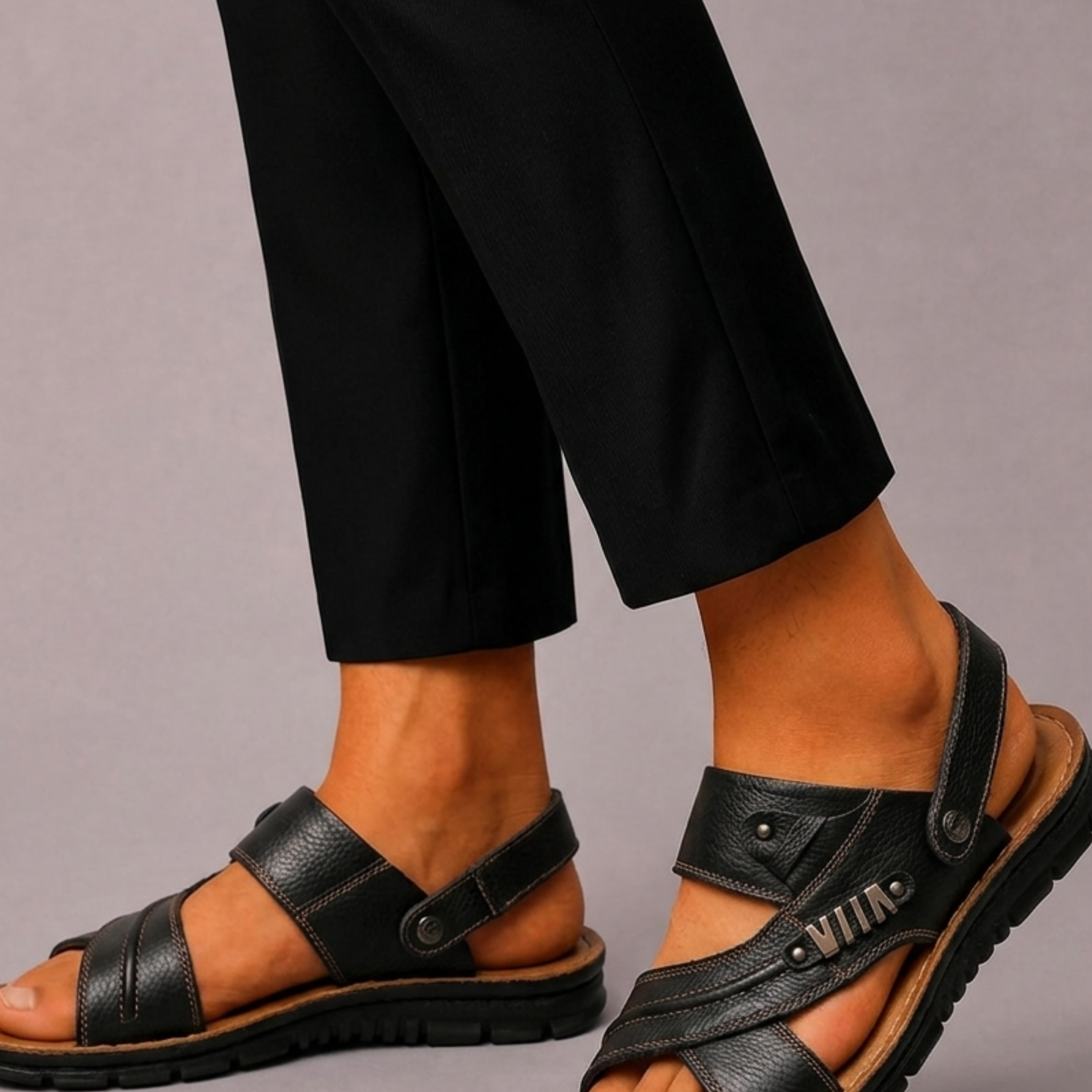Celvoir | Sandales À Boucles Pour Hommes