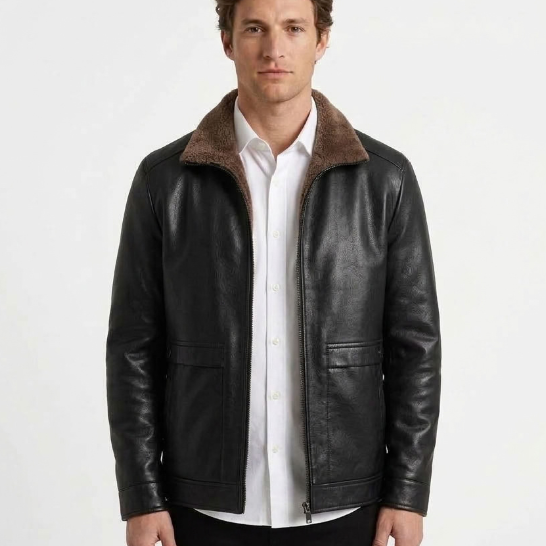 Veste Doublée En Polaire Pour Hommes