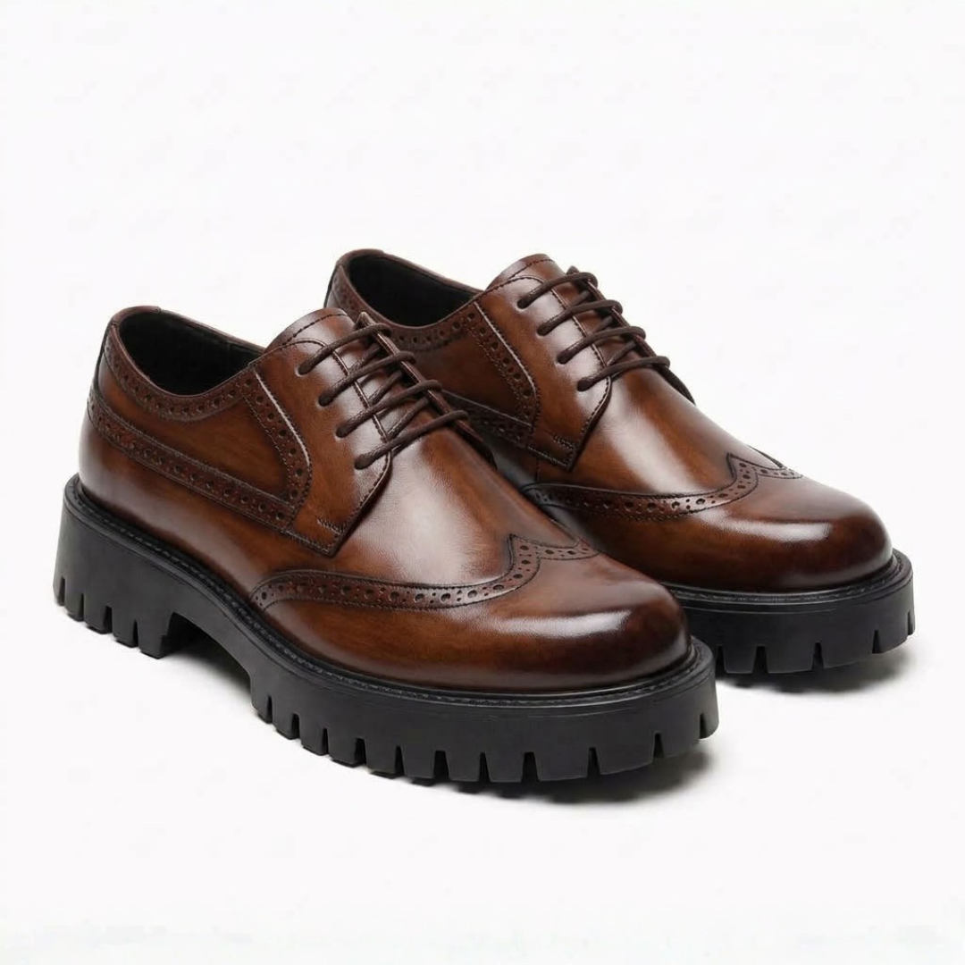 Chaussures Oxford Rehaussantes Pour Homme