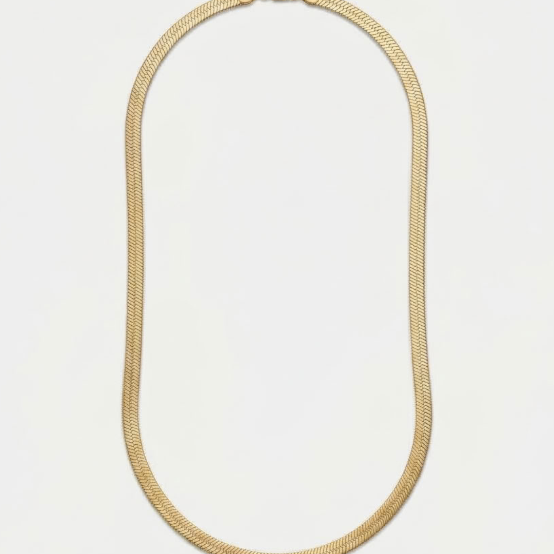 Collier Chaîne Serpent 5 Mm Pour Homme
