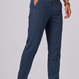 Celvoir | Pantalon Coupe Droite Avec Fermeture Boutonnée Pour Hommes