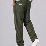 Celvoir | Pantalon En Velours Côtelé Avec Taille Élastique Pour Hommes