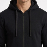 Sweat Zippé Coupe-Vent À Capuche