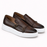 Mocassins Modernes À Boucle Pour Homme