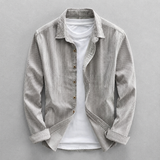 Celvoir | Chemise Ajustée Avec Ourlet Arrondi Pour Hommes