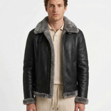 Manteau D’Hiver Texturé Et Structuré Pour Homme