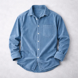 Celvoir | Chemise En Velours Côtelé Avec Poche Poitrine Pour Hommes