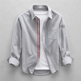 Celvoir | Chemise Ajustée Avec Ourlet Arrondi Pour Hommes