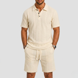 Celvoir | Ensemble Polo Manches Courtes Avec Short Pour Hommes