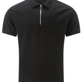 Celvoir | Polo Avec Col À Revers Et Fermeture Zippée Pour Hommes