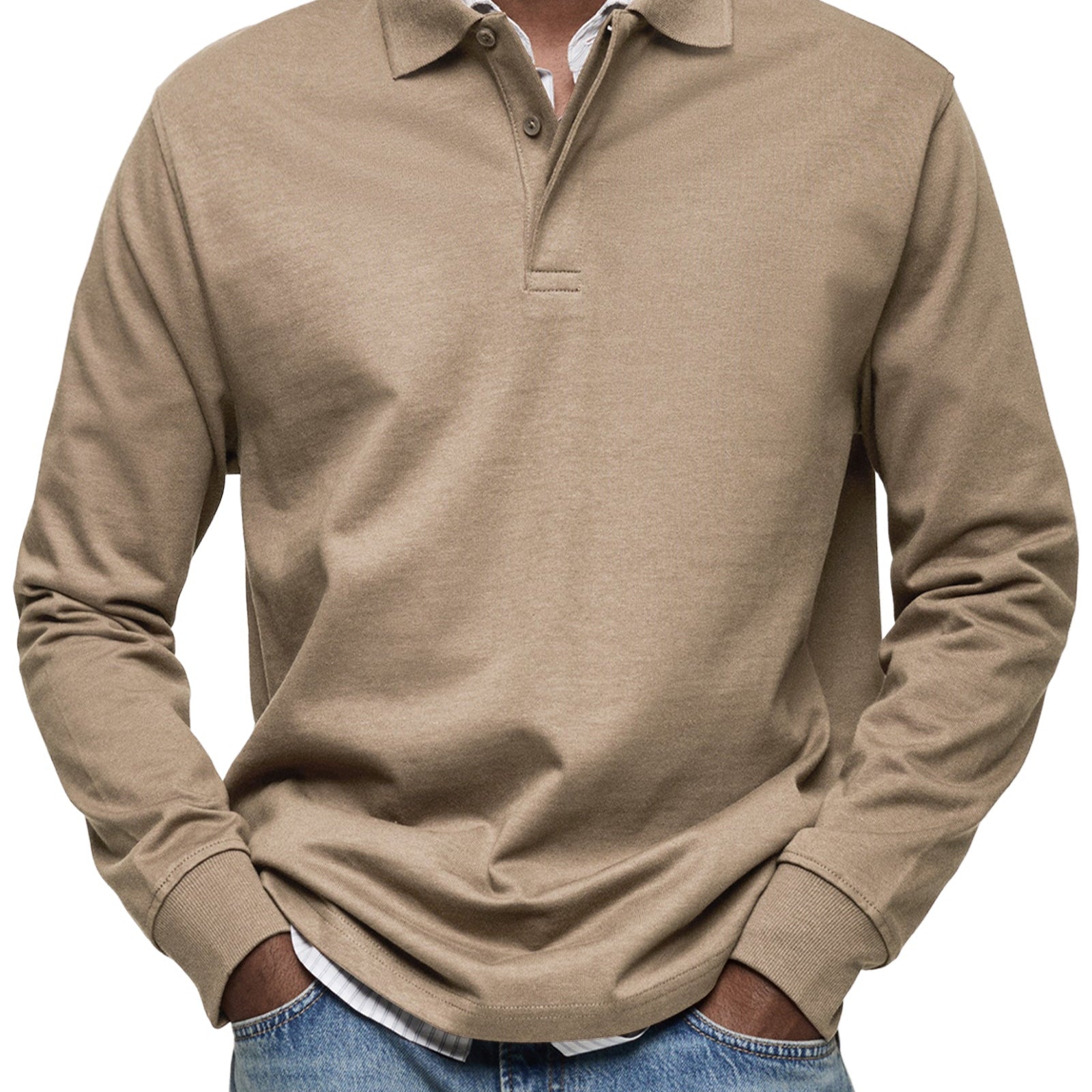 CELVOIR | POLO À MANCHES LONGUES POUR HOMME
