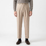 Pantalon Taille Haute À Jambe Droite