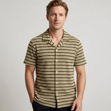 Celvoir | Chemise Texturée À Col V Pour Hommes
