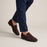 Celvoir | Mocassins Slip-On Premium En Daim De Veau Pour Hommes