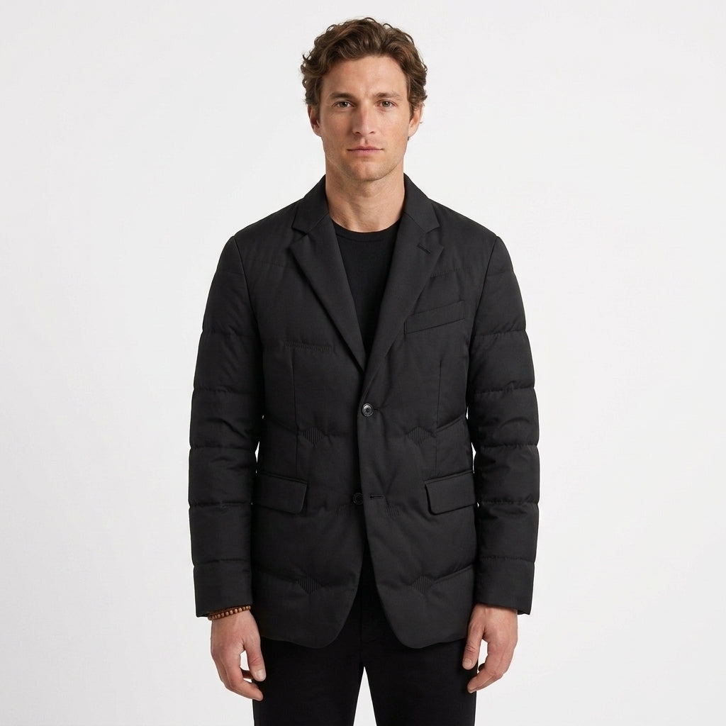 Blazer Matelassé À Coupe Structurée