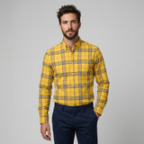 Celvoir | Chemise Homme À Carreaux Manche Longue