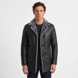 Veste D'Hiver Doublée En Sherpa Pour Hommes