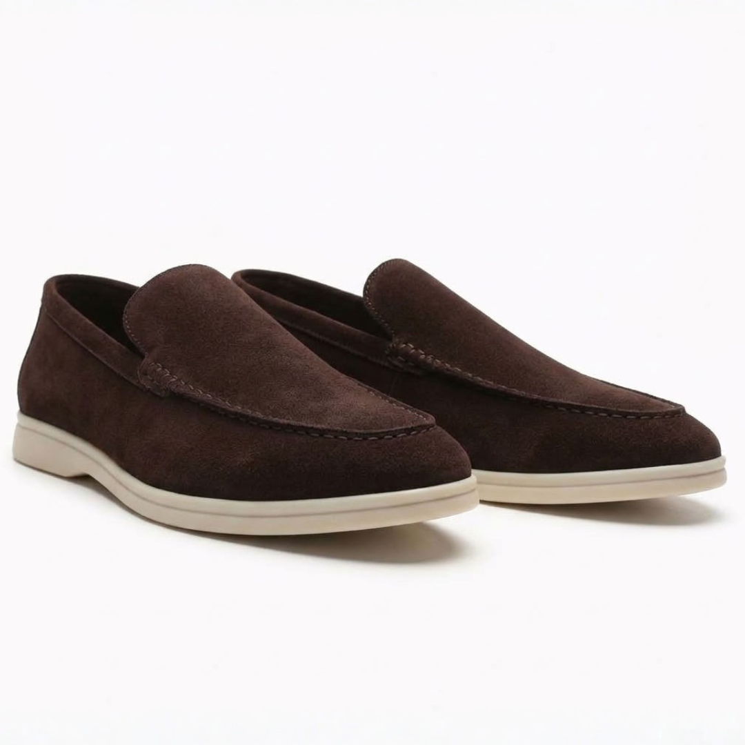 Mocassins À Enfiler Avec Coutures Pour Homme