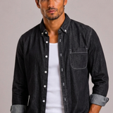 Celvoir | Chemise Homme Style Denim Classique