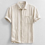 Celvoir | Chemise Ajustée Avec Manches Retroussables Pour Hommes