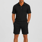 Celvoir | Ensemble Polo Manches Courtes Avec Short Pour Hommes
