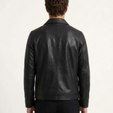 Veste Ajustée Zippée Pour Homme