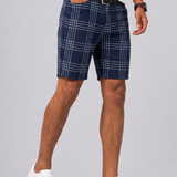 Celvoir | Short Slim Fit À Carreaux Pour Hommes
