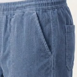 Short D’Été Côtelé À Coupe Décontractée
