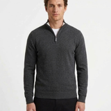 Pull Raffiné À Col Zippé