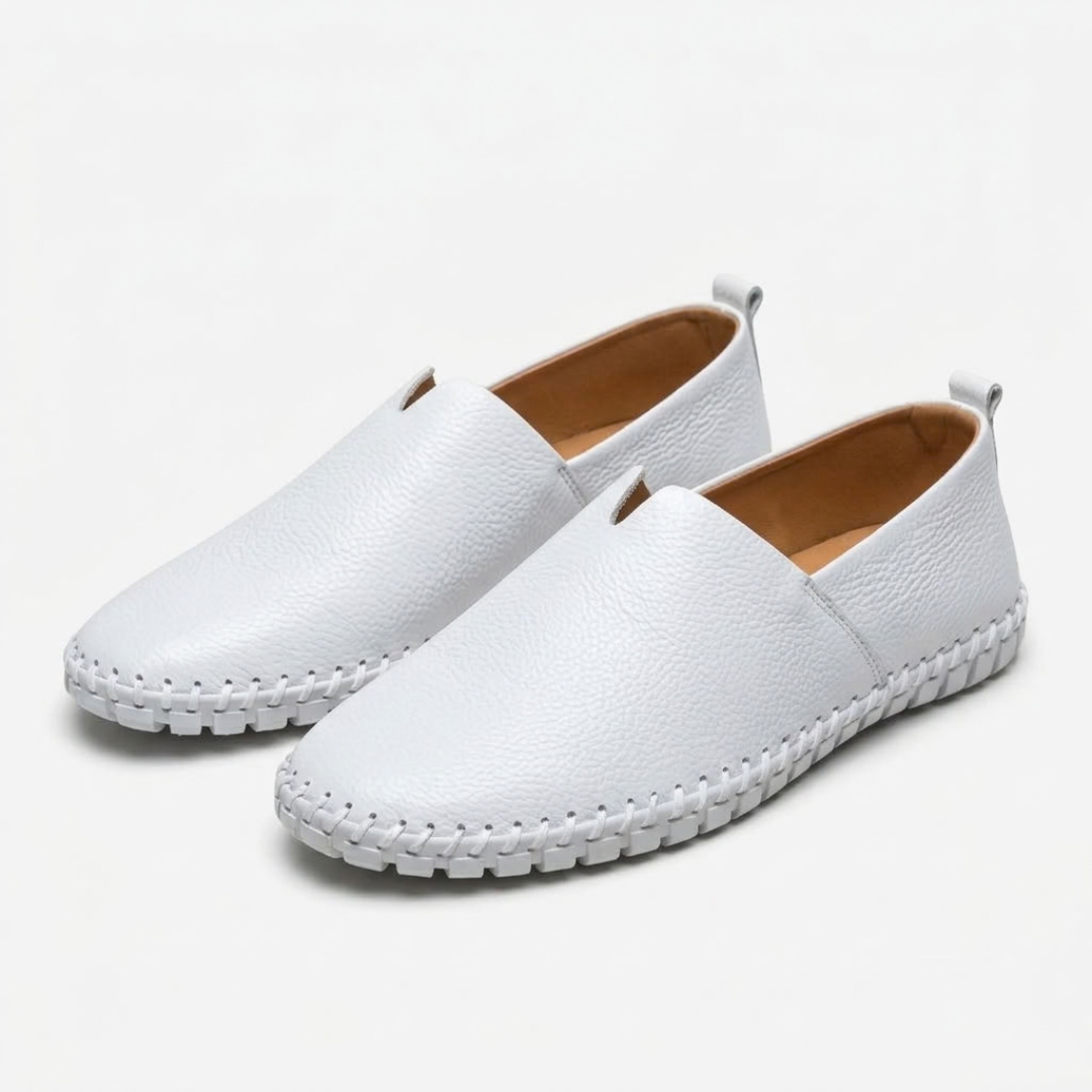 Mocassins Classiques À Enfiler Avec Coutures