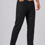 Celvoir | Pantalon Coupe Droite Avec Fermeture Boutonnée Pour Hommes