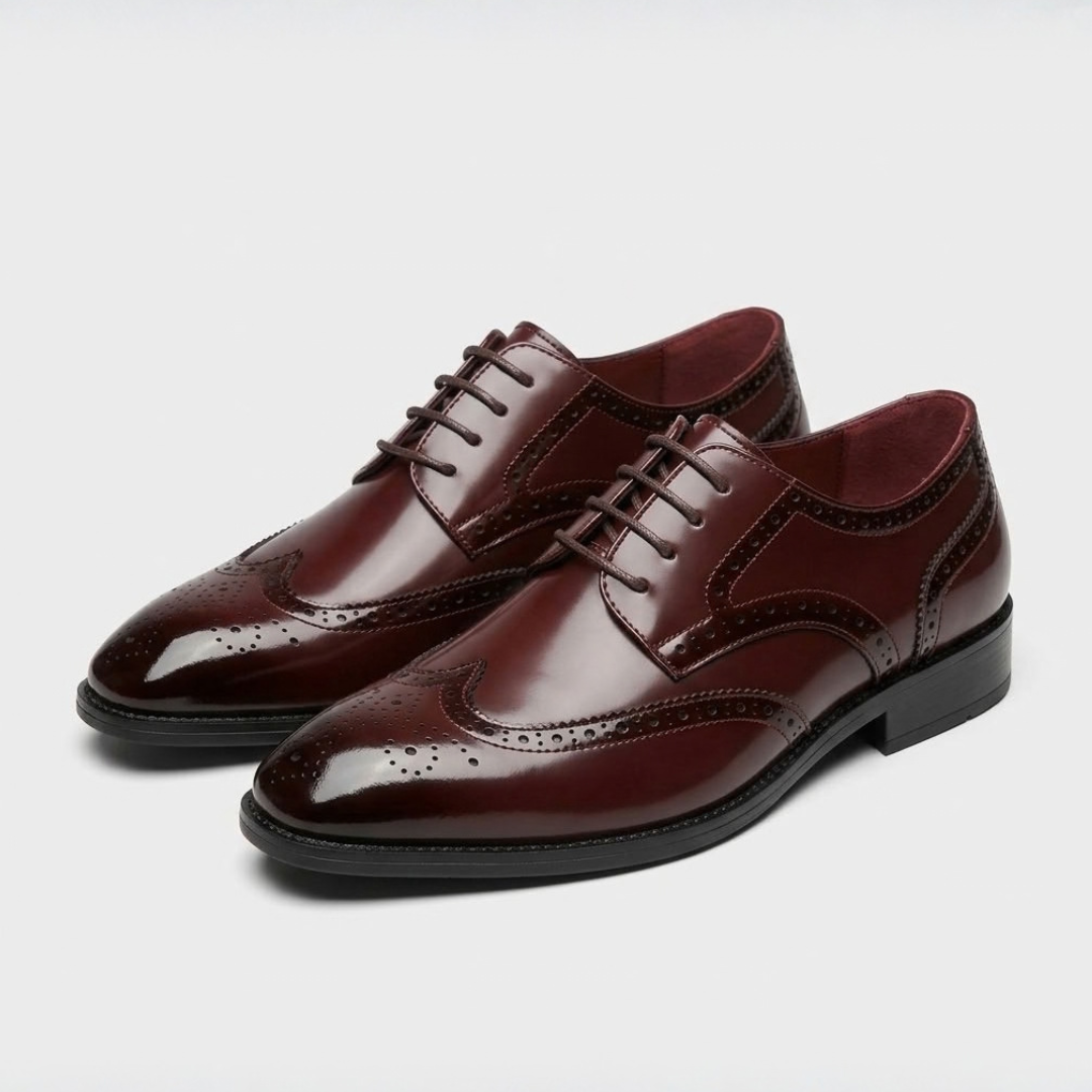 Chaussures Brogue À Lacets Pour Homme