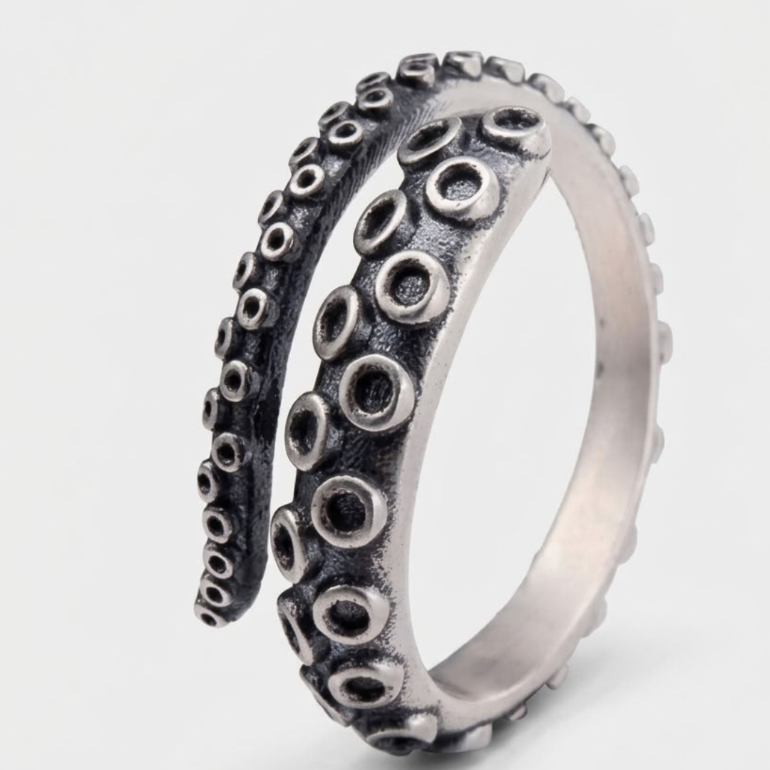 Bague Ajustable À Motif Grenouille Pour Homme