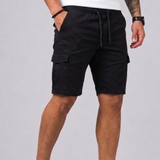 Celvoir | Short Cargo Coupe Droite Avec Poches Pour Hommes