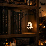 Lampe De Bibliothèque Halloween À Fantômes Et Lanternes