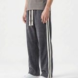 Pantalon De Jogging Rayé À Coupe Décontractée