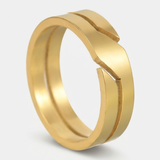 Bague Statement Sculptée Pour Homme