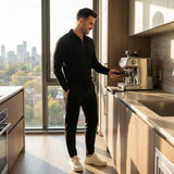 CELVOIR | ENSEMBLE HOMME POLO MANCHES LONGUES ET PANTALON