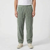 Pantalon Côtelé Décontracté À Cordon De Serrage