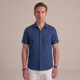 Celvoir | Chemise En Lin À Manches Courtes Pour Hommes