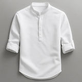 Celvoir | Chemise Ajustée Avec Manches Retroussables Pour Hommes