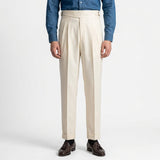 Pantalon Taille Haute Avec Ceinture
