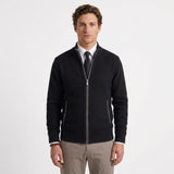 Gilet En Maille Zippé Pour Hommes