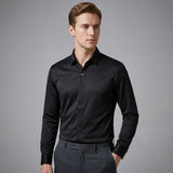 CELVOIR | CHEMISE HOMME COL V MANCHES LONGUES