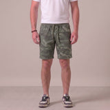 Celvoir | Short Jogger À Cordon De Serrage En Coton Pour Hommes
